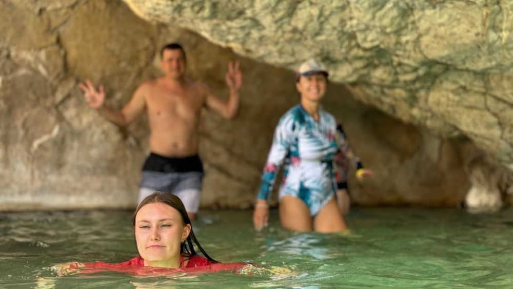 From Muscat: Desert Overnight and Wadi Bani Khalid | ®ExcursionMania