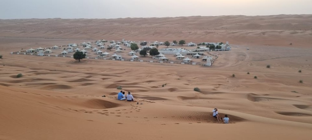 From Muscat: Desert Overnight and Wadi Bani Khalid | ®ExcursionMania