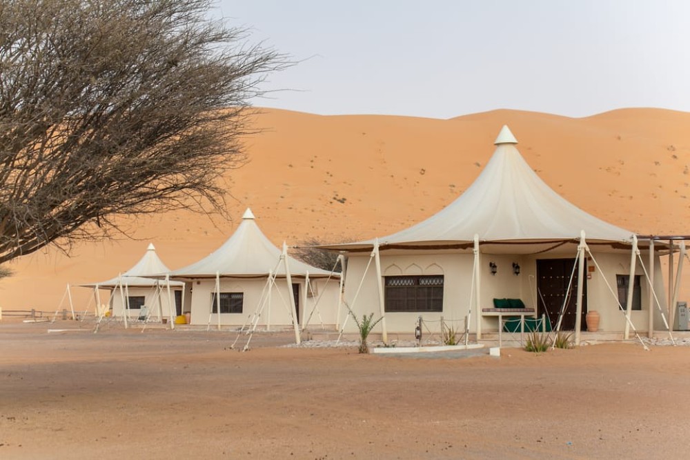 From Muscat: Desert Overnight and Wadi Bani Khalid | ®ExcursionMania