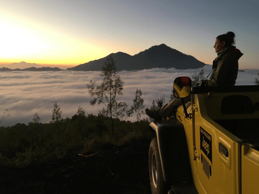 Bali: Mount Batur Sunrise Jeep Adventure with Jungle Swing | ®ExcursionMania