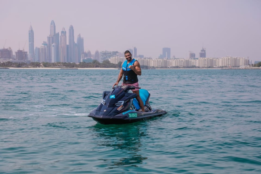 Dubai: Jetski Ride up to 2 People with Photos & Refreshments | ®ExcursionMania
