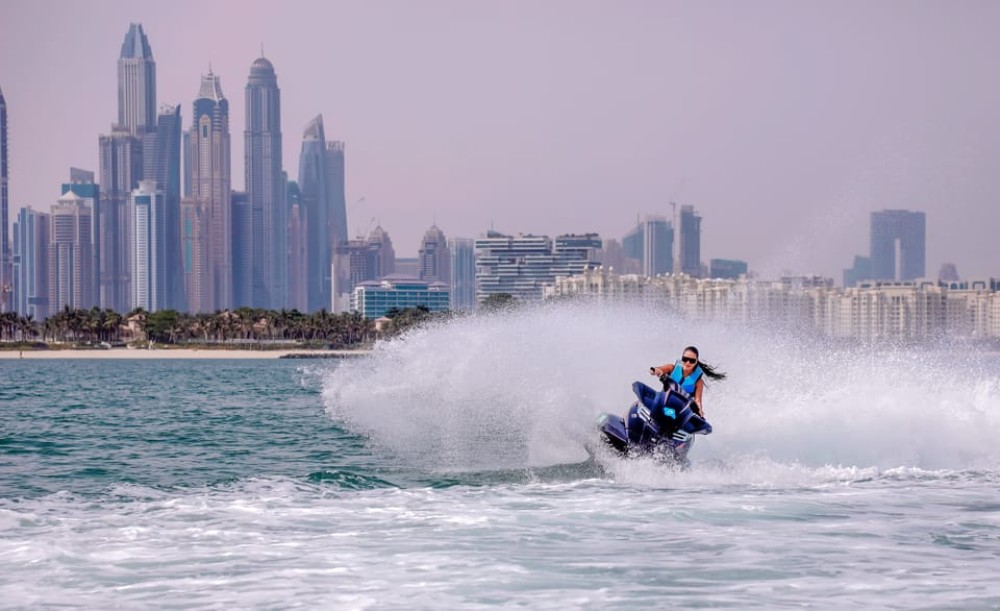Dubai: Jetski Ride up to 2 People with Photos & Refreshments | ®ExcursionMania