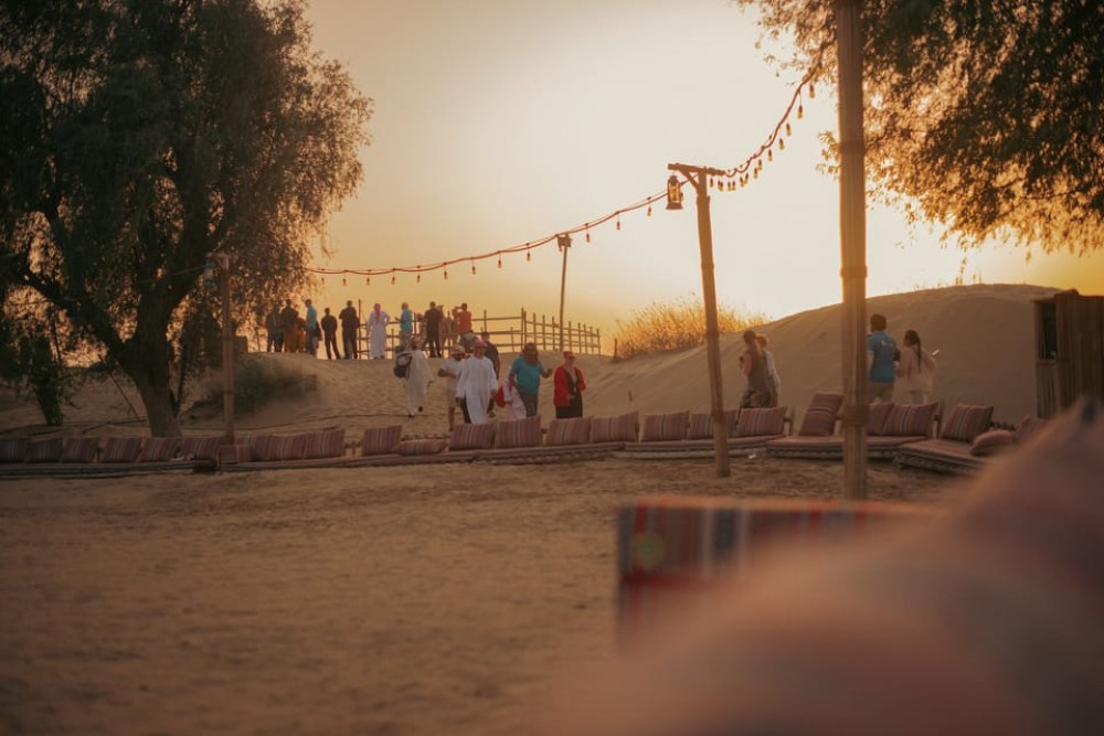 Dubai: Al Marmoom Oasis Camp Experience with Bedouin Dinner | ®ExcursionMania