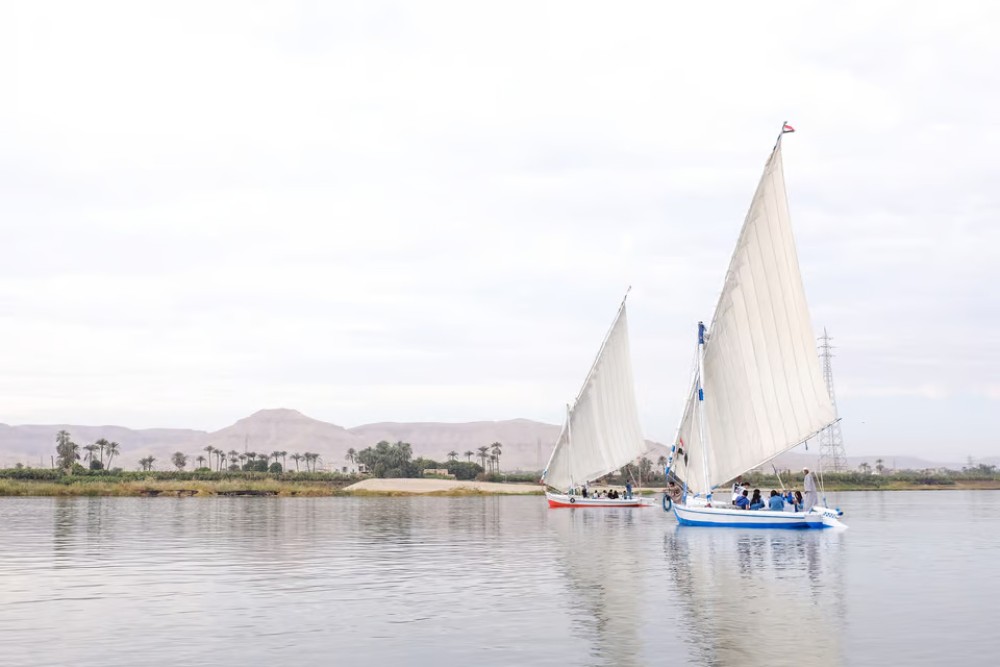 Luxor: 2 Day West and East Bank with Lunch and Felucca Ride | ®ExcursionMania