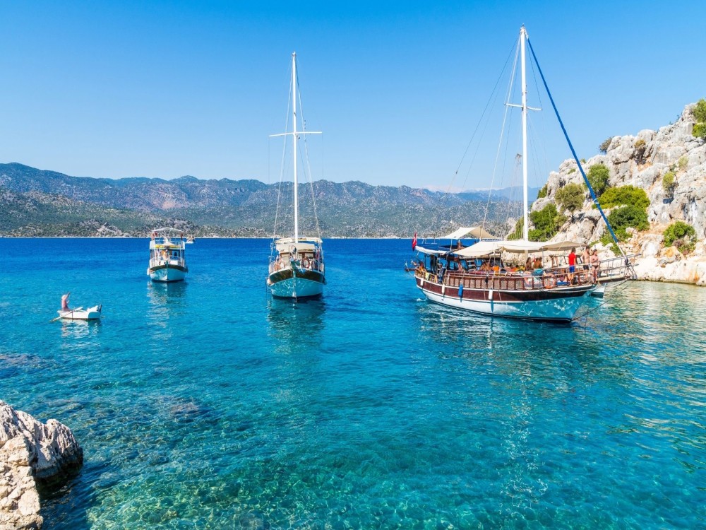 Full-Day Kusadasi Boat Trip: Scenic Stops, Swimming & Lunch | ®ExcursionMania