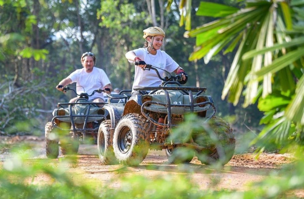 Bali: Uluwatu ATV Quad Bike with Temple Tour  Kecak Dance | ®ExcursionMania