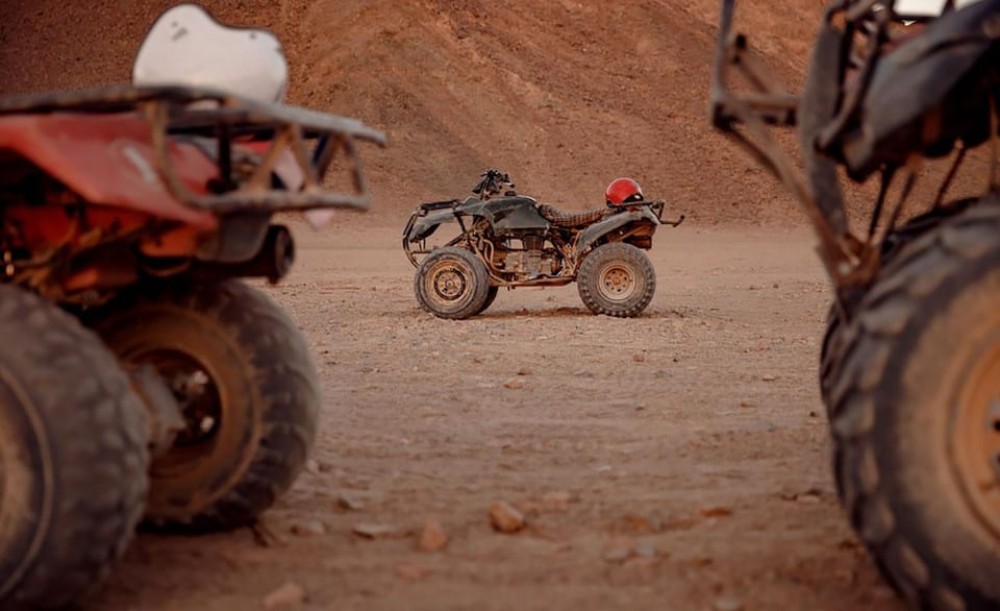 ATV Quad Bike Ride At GIZA Pyramids and BBQ Dinner | ®ExcursionMania