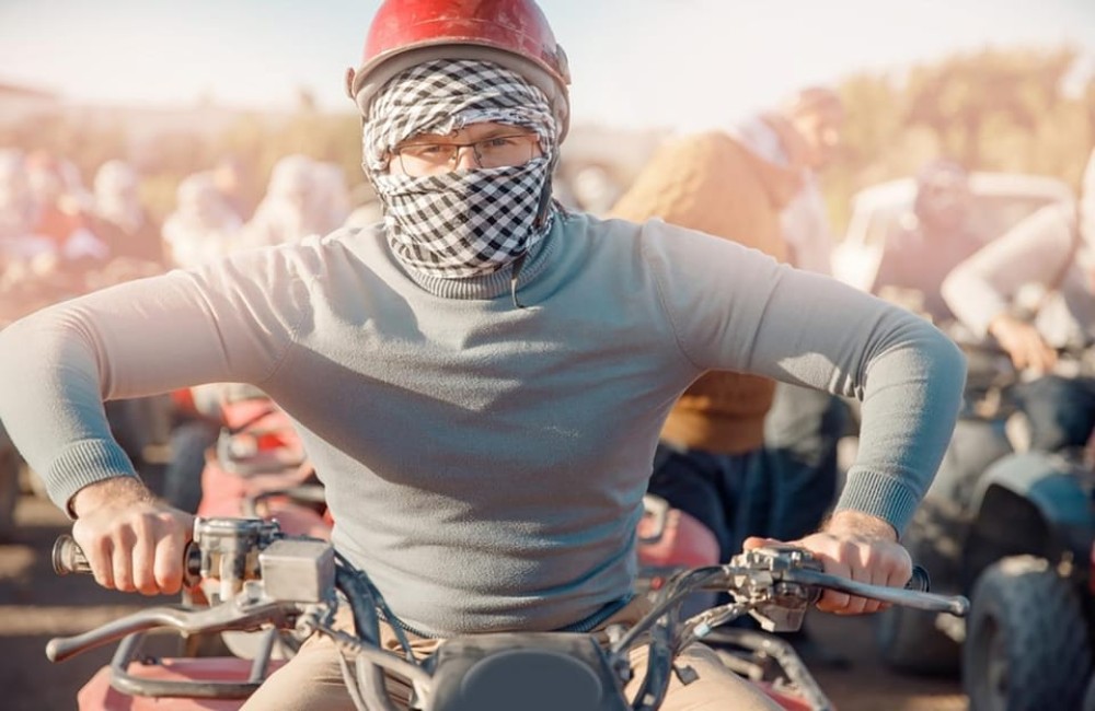 ATV Quad Bike Ride At GIZA Pyramids and BBQ Dinner | ®ExcursionMania