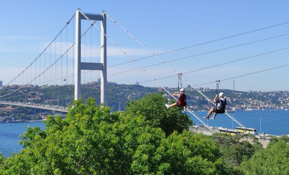 Istanbul: Zipline Adventure with Bosphorus View | ®ExcursionMania