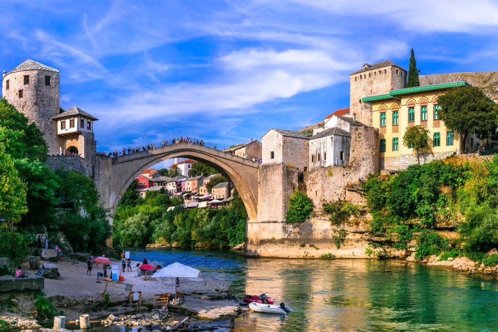 Sarajevo to Mostar: Old Bridge, Počitelj & Kravice Falls | ®ExcursionMania