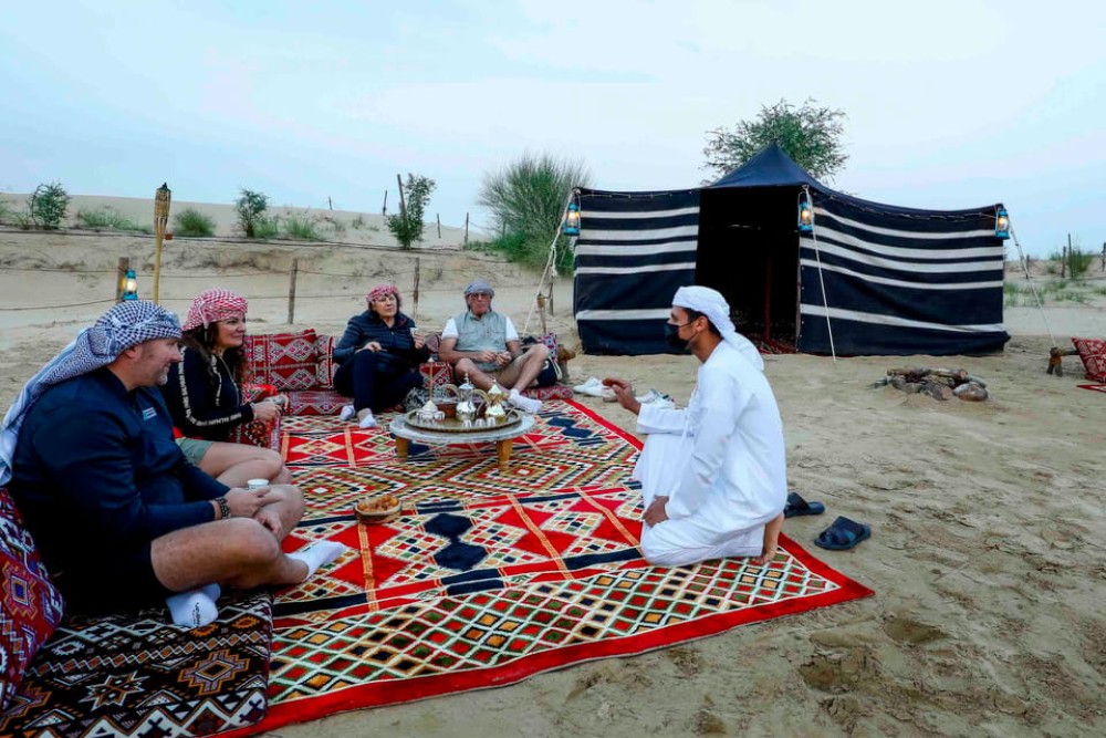 Dubai: Al Marmoom Oasis Arabian Setup, Camels, & VIP Dinner | ®ExcursionMania