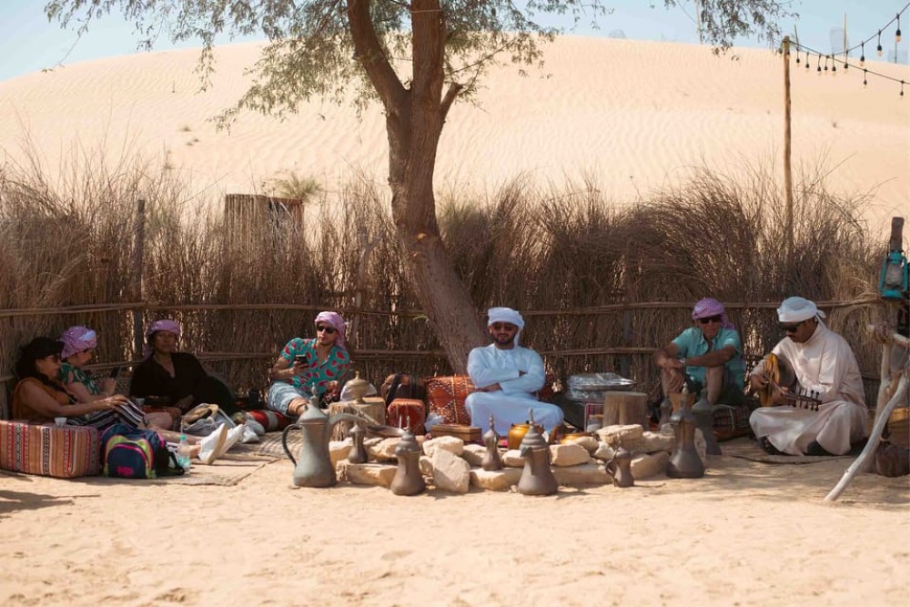 Dubai: Al Marmoom Oasis Arabian Setup, Camels, & VIP Dinner | ®ExcursionMania