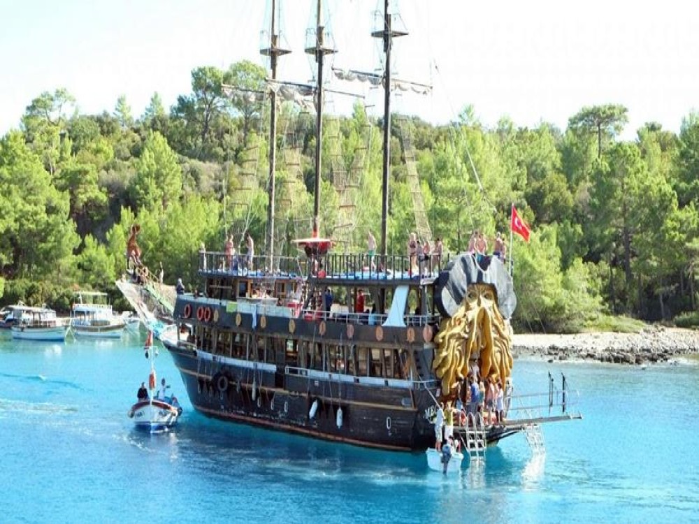 Bodrum Pirate Boat Trip With Hotel Transfer | ®ExcursionMania