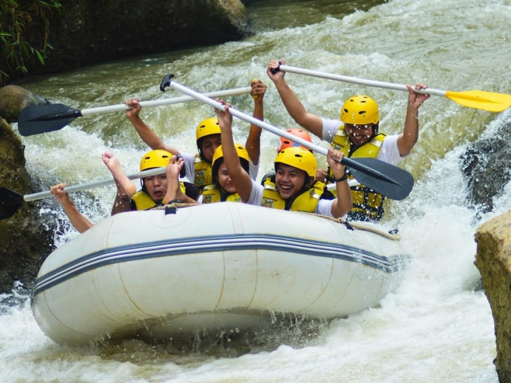 Bali: Telaga Waja River Rafting Small-Group Tour with Lunch | ®ExcursionMania