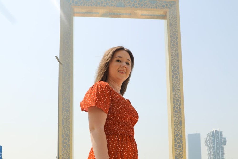 Dubai: Half-Day City Tour, Blue Mosque & Frame by Luxury Car | ®ExcursionMania