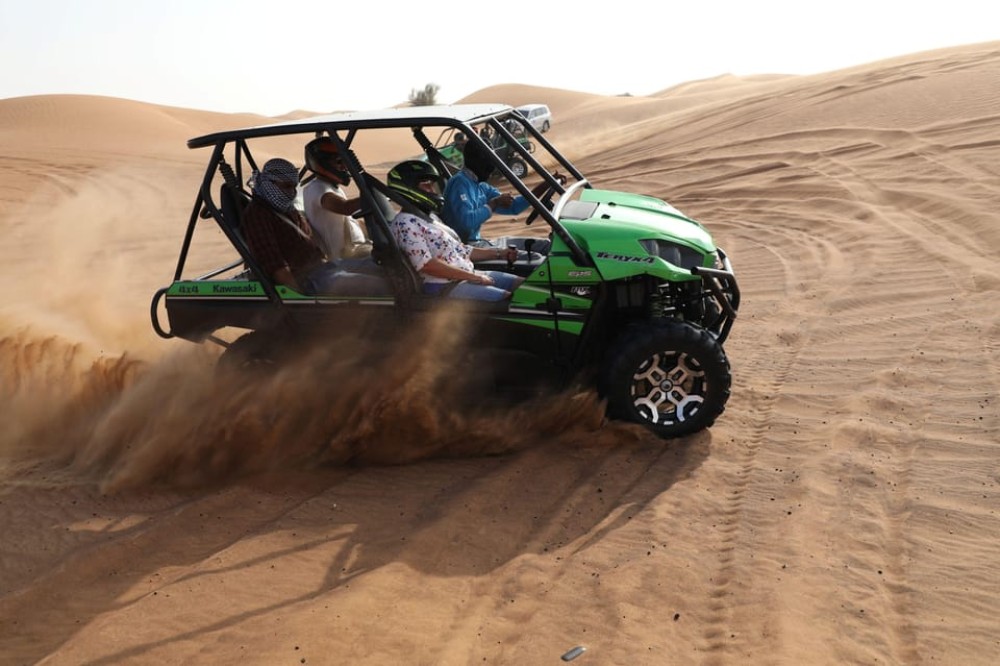 Dubai: Red Dunes Quad Bike, Dune Buggy, Camel & Refreshments | ®ExcursionMania