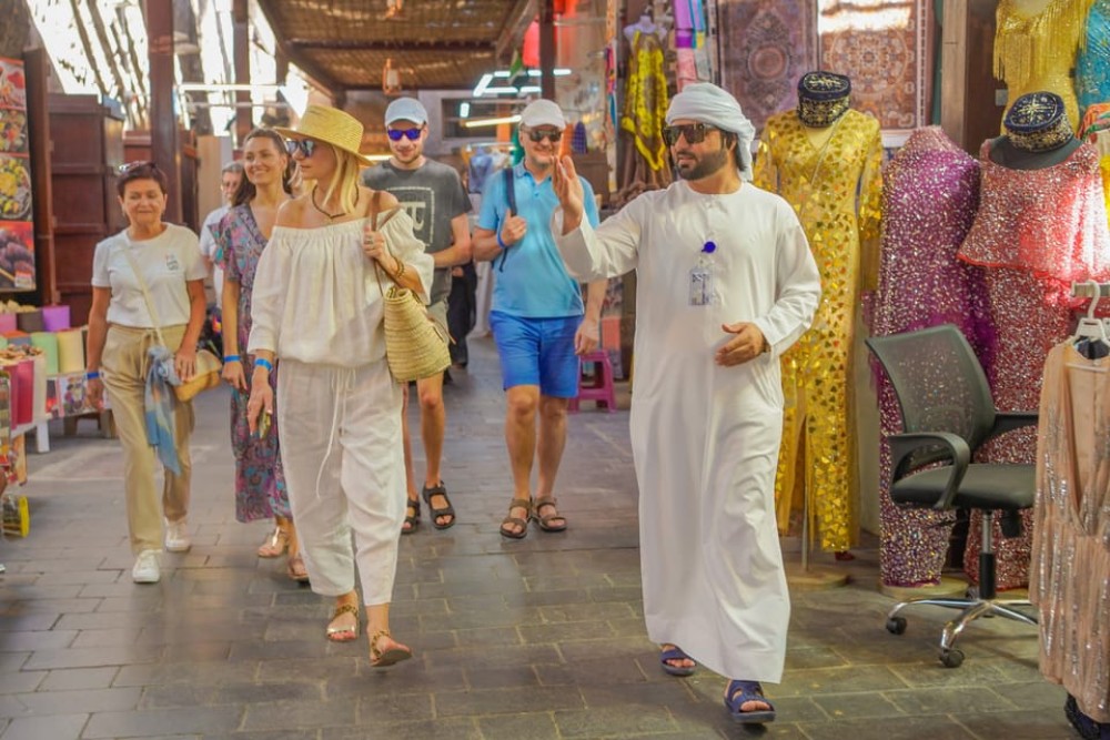 Dubai Old Town: Street Food, Creek, Souks & Emirati House | ®ExcursionMania