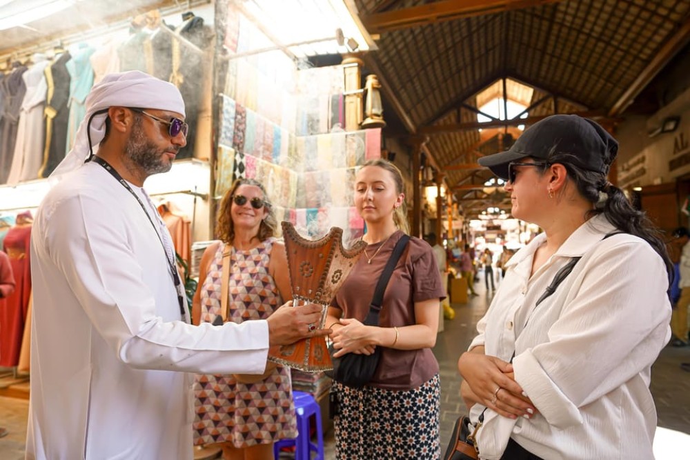 Dubai Old Town: Street Food, Creek, Souks & Emirati House | ®ExcursionMania