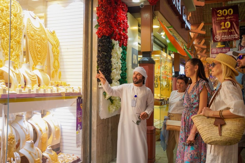 Dubai Old Town: Street Food, Creek, Souks & Emirati House | ®ExcursionMania