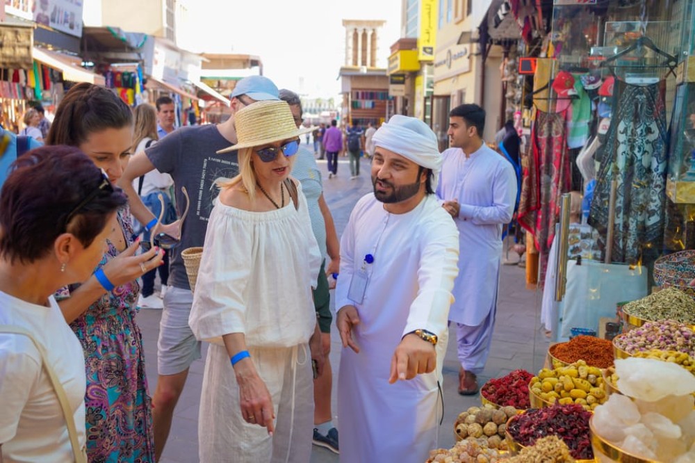 Dubai Old Town: Street Food, Creek, Souks & Emirati House | ®ExcursionMania