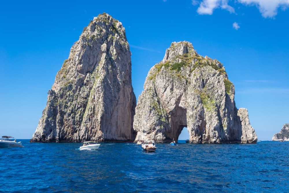 From Pompeii/Castellammare/Vico Equense: Capri Day Cruise | ®ExcursionMania