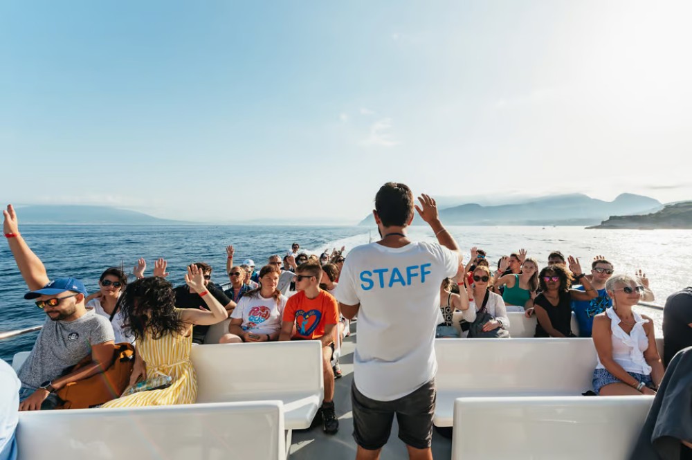 Sorrento: Coast and Capri Boat Trip with Limoncello Tasting | ®ExcursionMania