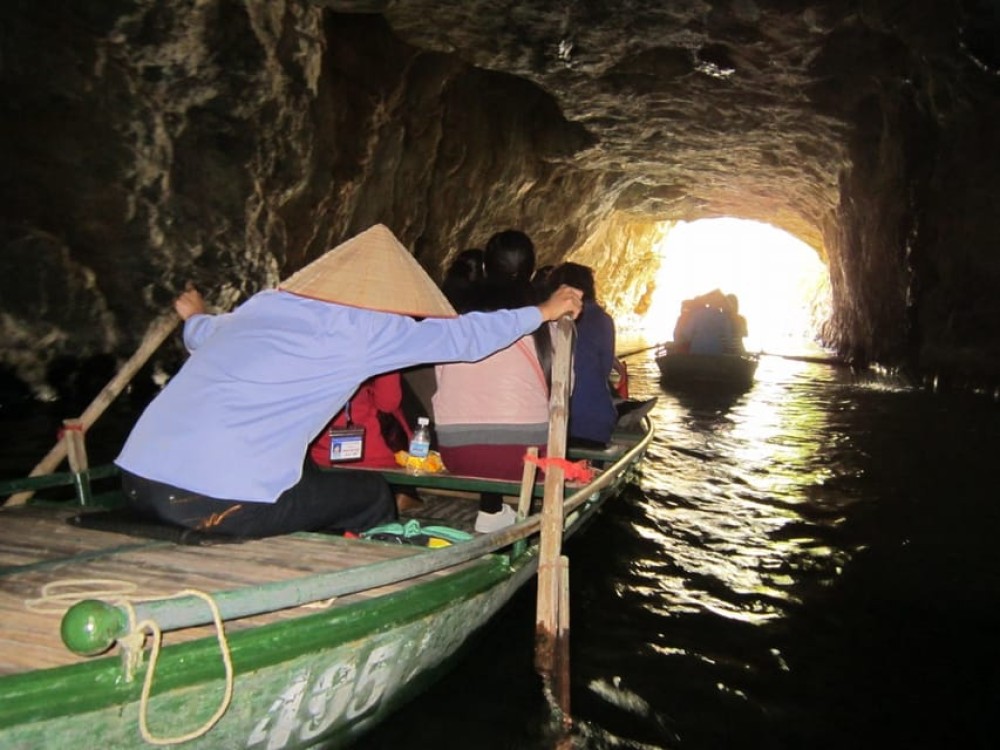 From Hanoi: Trang An & Bai Dinh Pagoda Full-Day Private Tour | ®ExcursionMania