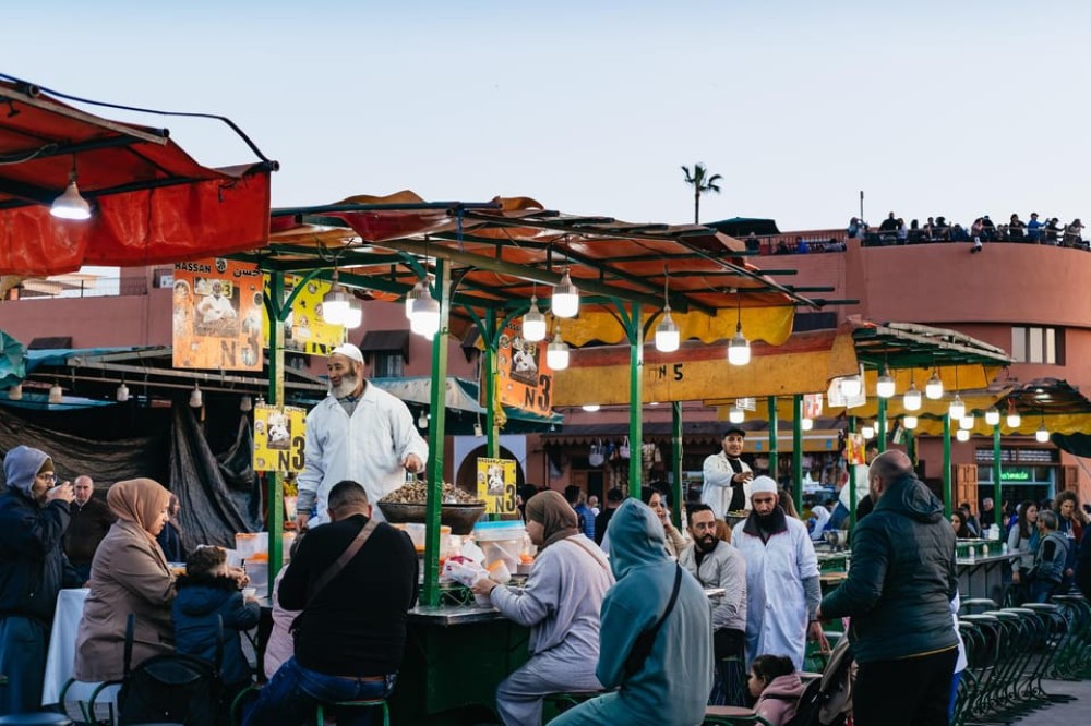 Marrakech: Medina by Night Walking Tour with Moroccan Tea | ®ExcursionMania