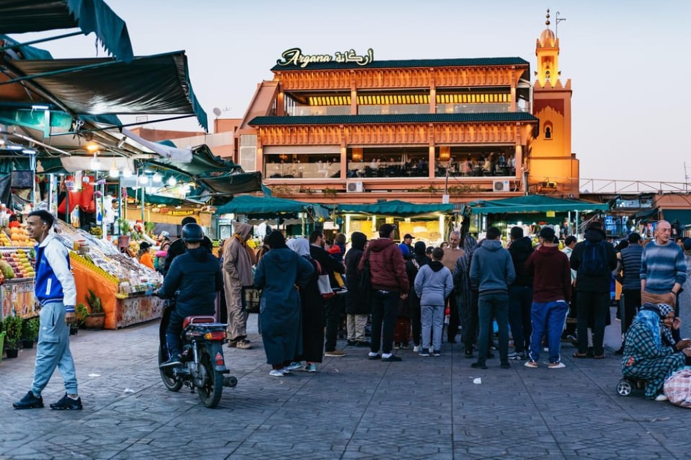 Marrakech: Medina by Night Walking Tour with Moroccan Tea | ®ExcursionMania