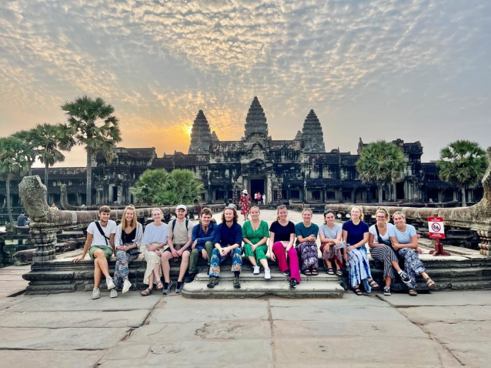 From Siem Reap: Angkor Wat Sunrise and Temples E-Bike Tour | ®ExcursionMania