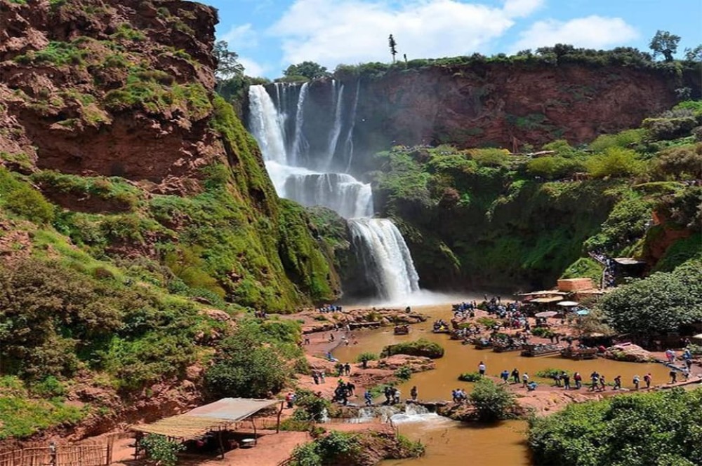 Full day Ouzoud Waterfalls Day tour & Guided Walk | ®ExcursionMania