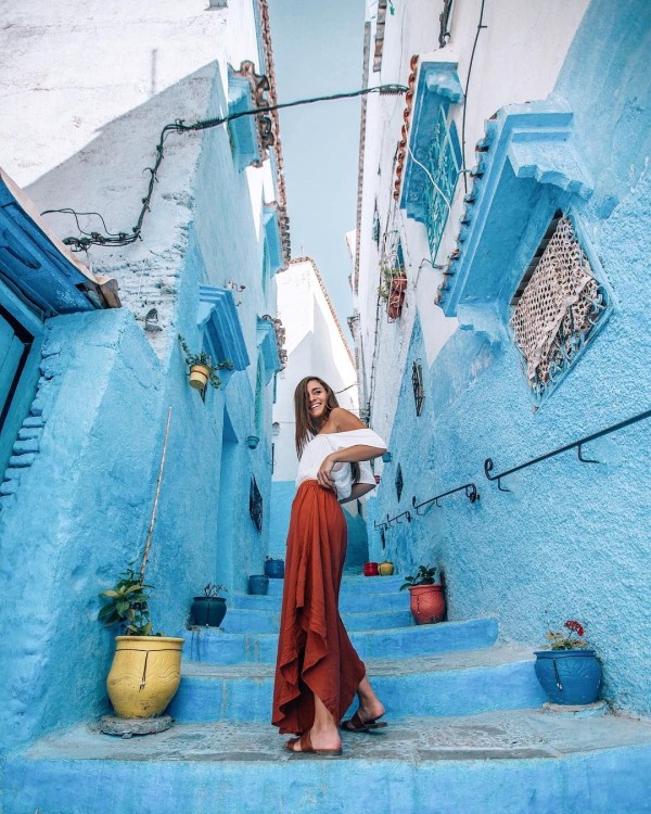 From Fez: Chefchaouen Day Trip with Driver with Group Of 8 | ®ExcursionMania
