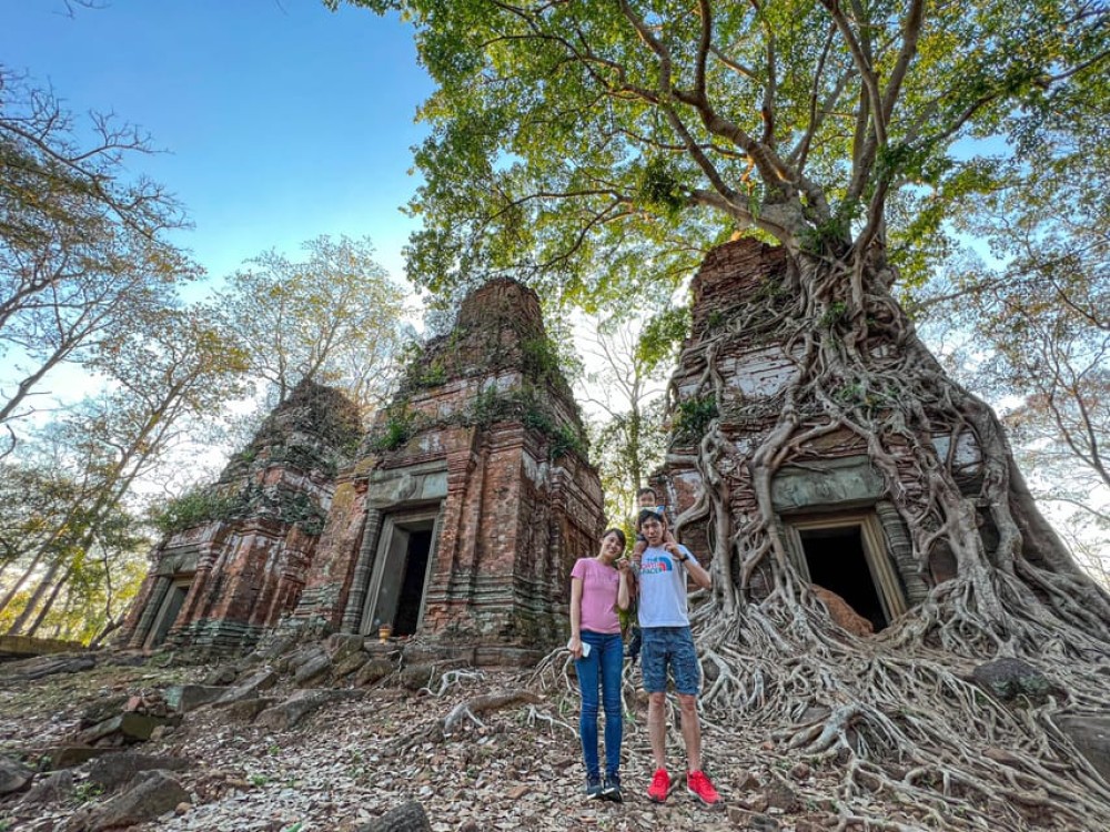 From Koh Ker: Full-Day Private Tour Of Cambodian Temples | ®ExcursionMania