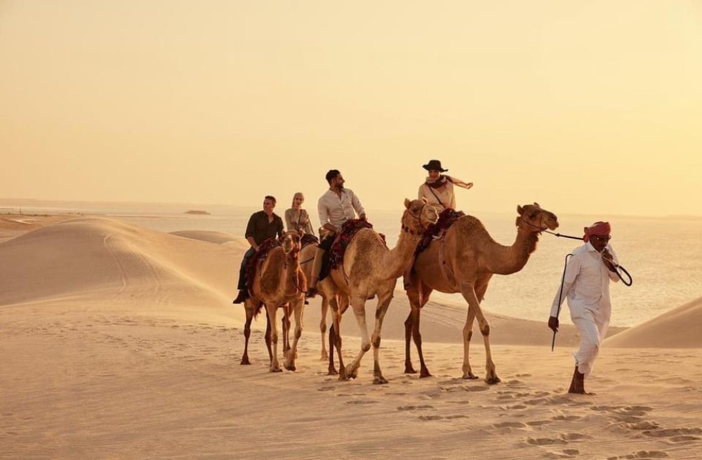 From Doha: Experience Bedouin Style Camel Safari | ®ExcursionMania