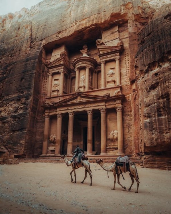 From Swemeh/Dead Sea: Private Full-Day Petra Tour | ®ExcursionMania