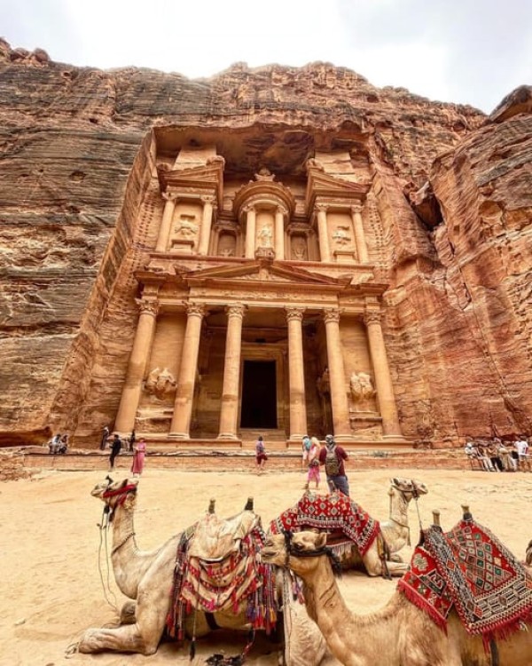From Swemeh/Dead Sea: Private Full-Day Petra Tour | ®ExcursionMania
