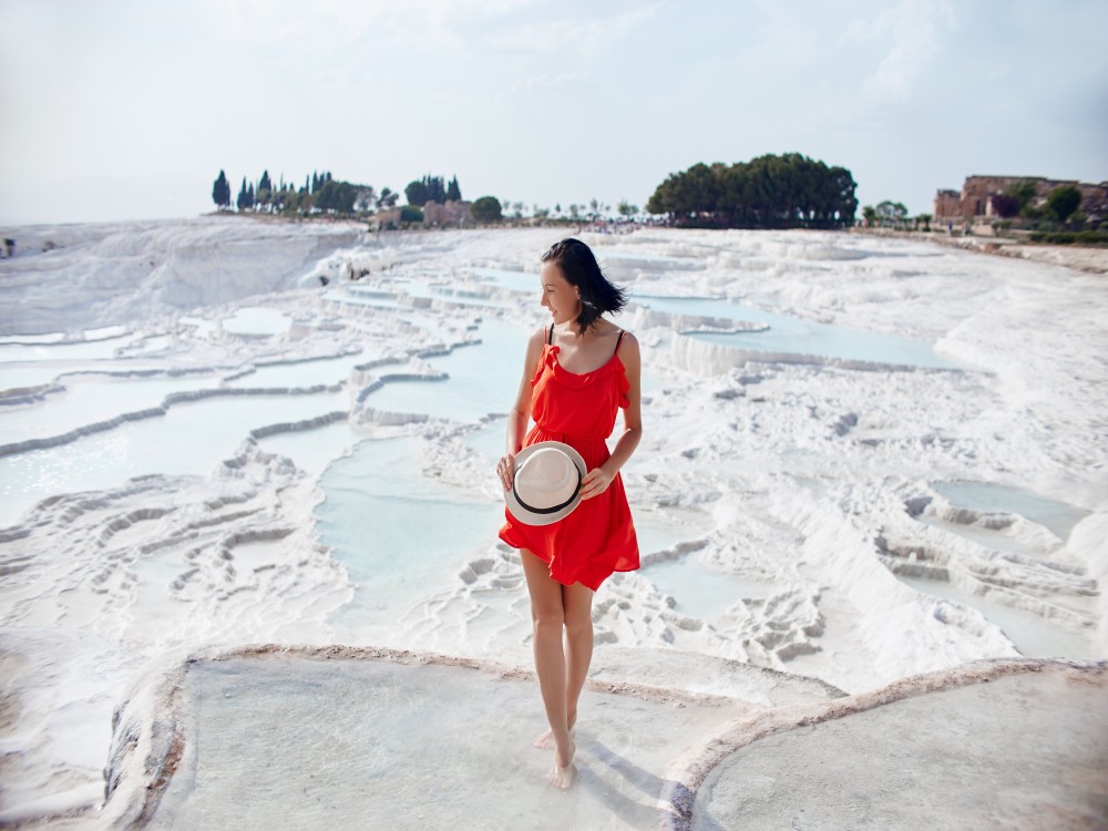 Fethiye: Fethiye: Pamukkale  Hierapolis Day Tour w/Lunch | ®ExcursionMania