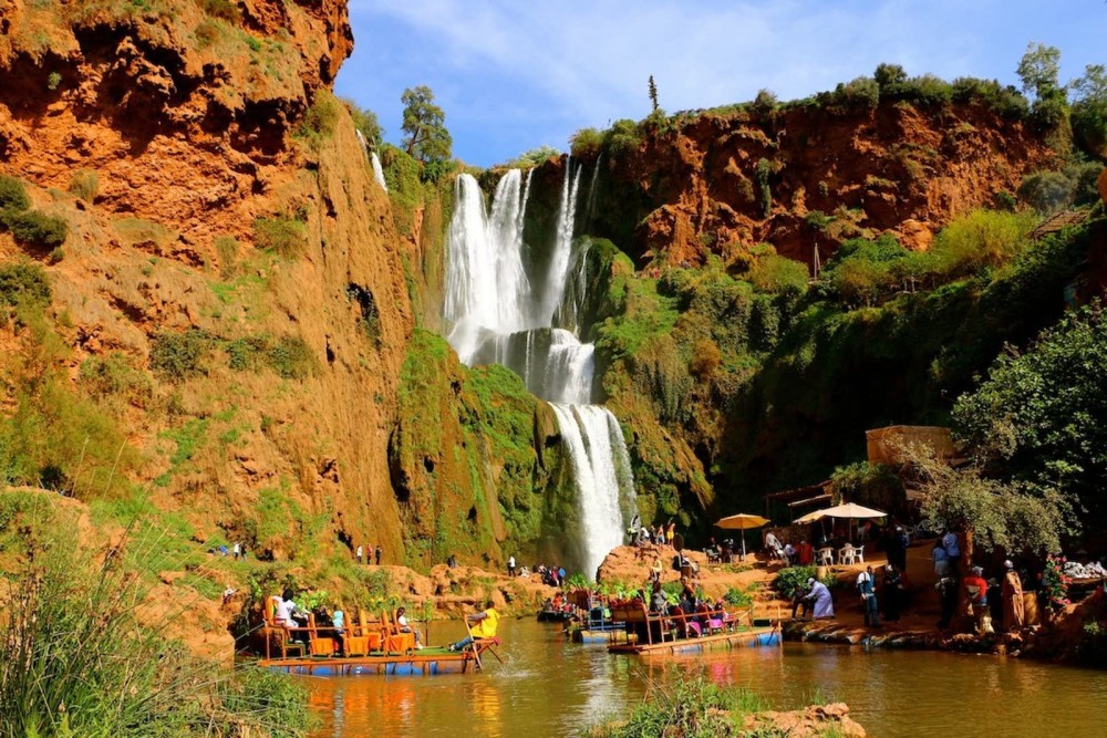 Marrakech: Ouzoud Falls Day Trip Atlas Mountains | ®ExcursionMania