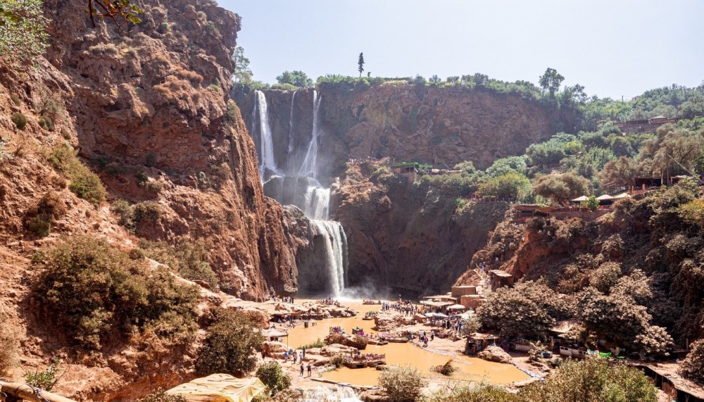 Marrakech: Ouzoud Falls Day Trip Atlas Mountains | ®ExcursionMania