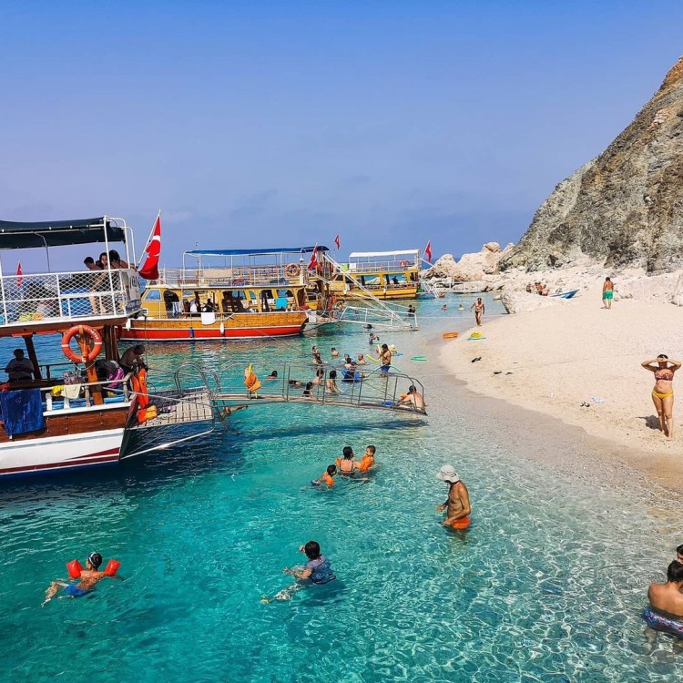 Full-Day Suluada Island Boat Trip with Lunch from Kemer | ®ExcursionMania