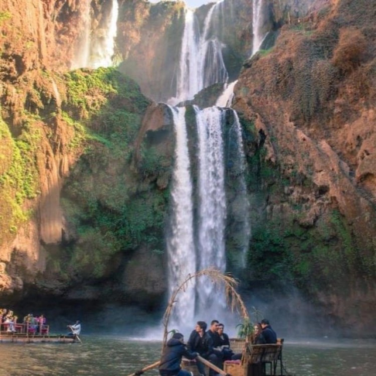 Amazing Ouzoud Waterfalls from Marrakech with Boat Ride | ®ExcursionMania