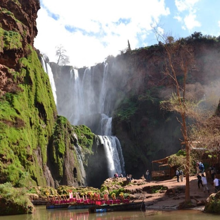Amazing Ouzoud Waterfalls from Marrakech with Boat Ride | ®ExcursionMania