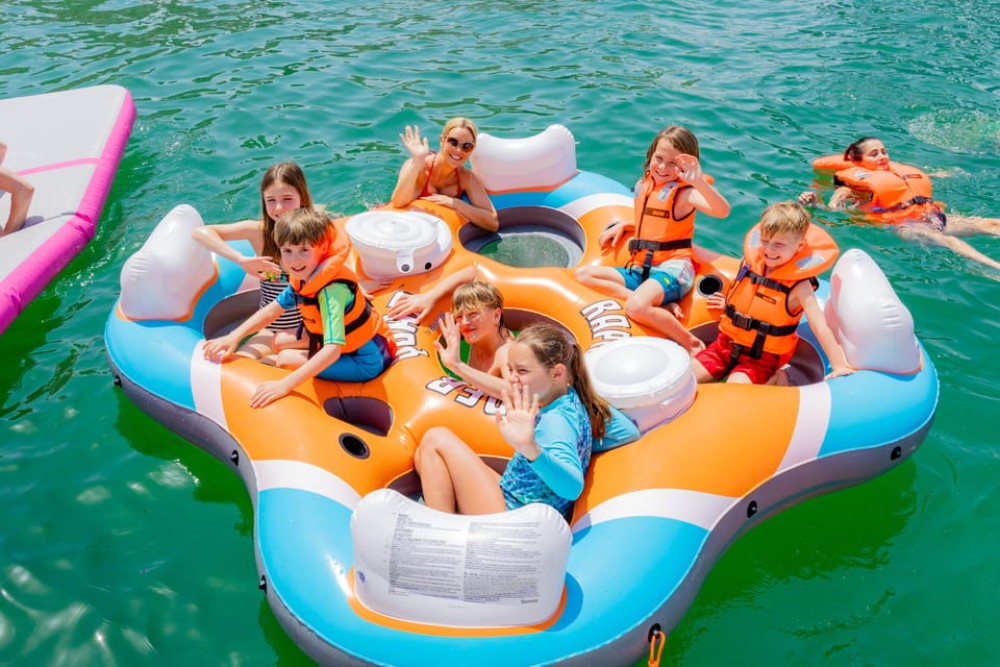 Dubai: Ride & Slide with Swimming, Snorkeling and BBQ Lunch | ®ExcursionMania