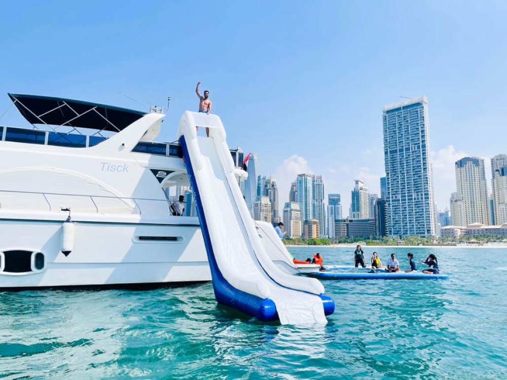 Dubai: Ride & Slide with Swimming, Snorkeling and BBQ Lunch | ®ExcursionMania