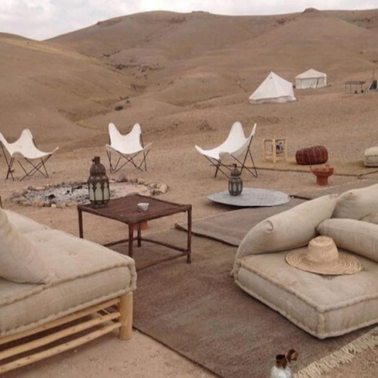 Mystic dinner and camel ride with sunset in Agafay desert | ®ExcursionMania