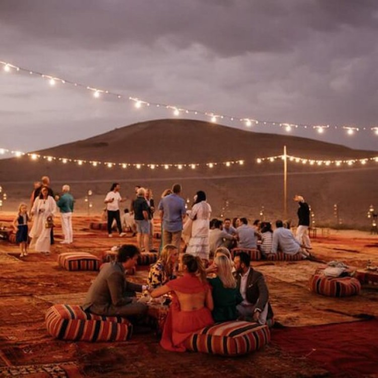 Mystic dinner and camel ride with sunset in Agafay desert | ®ExcursionMania
