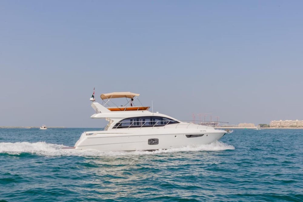 Dubai: 52ft Private Luxury Yacht for Rental | ®ExcursionMania