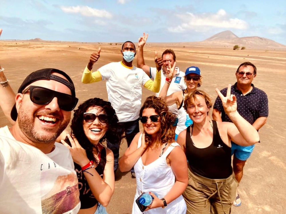 Sal: All-Inclusive Salt Lake, Blue Eye and Shark Bay Tour | ®ExcursionMania