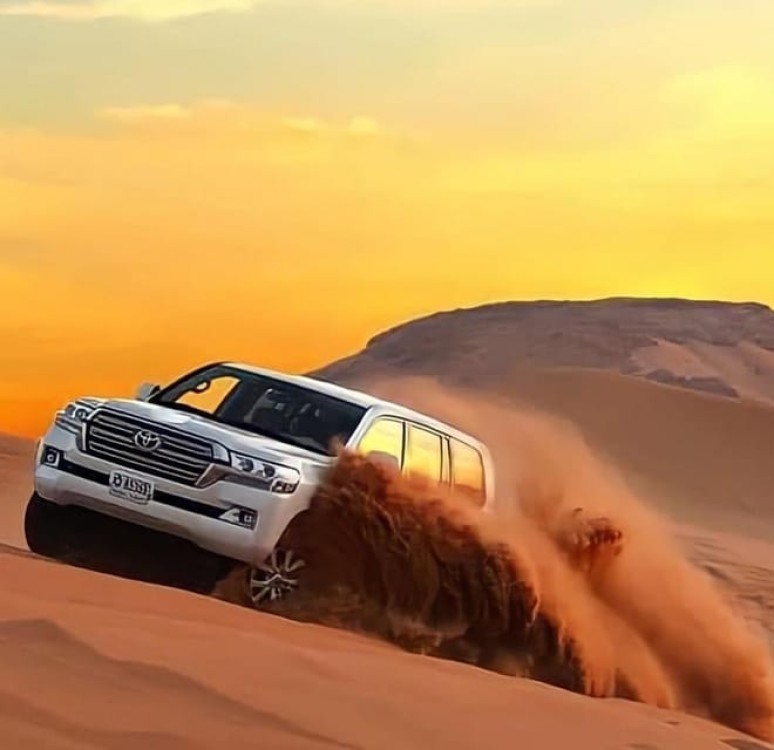 Inland Sea Tour, Desert Safari, Camel Ride, SandBoarding | ®ExcursionMania