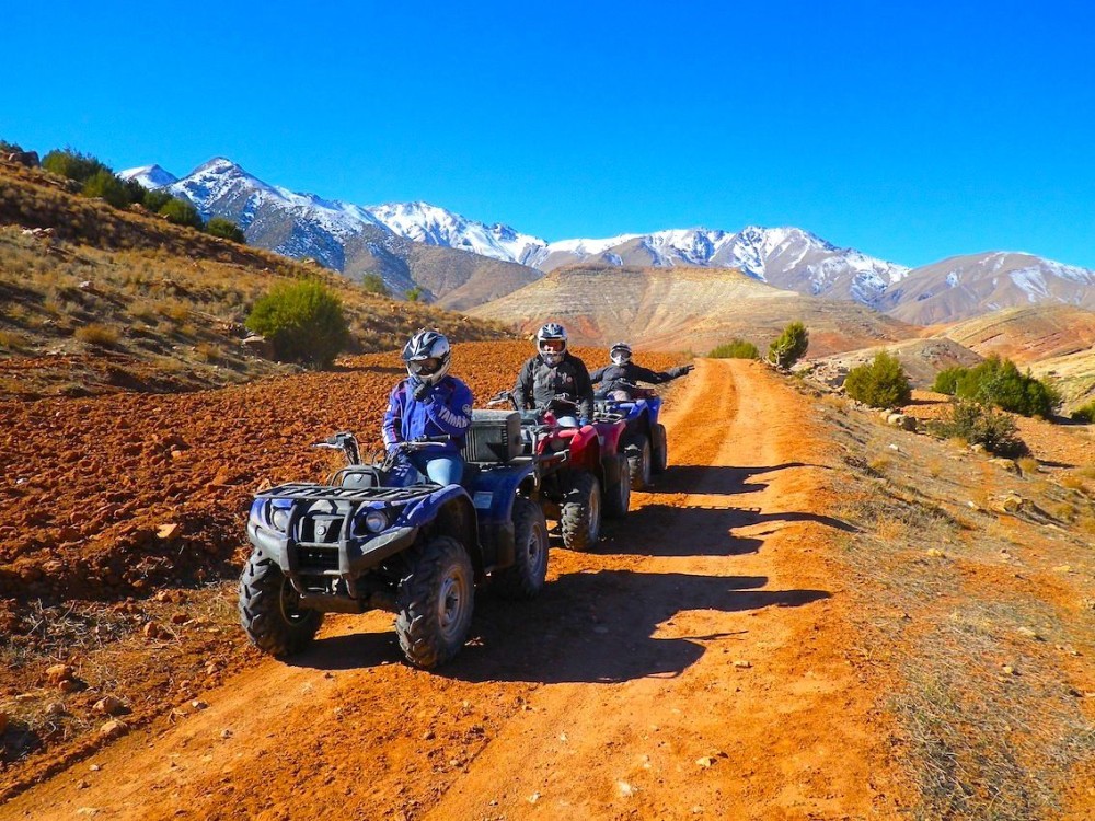 Marrakech Quad Biking Tour in Palm Grove Desert of Marrakech | ®ExcursionMania